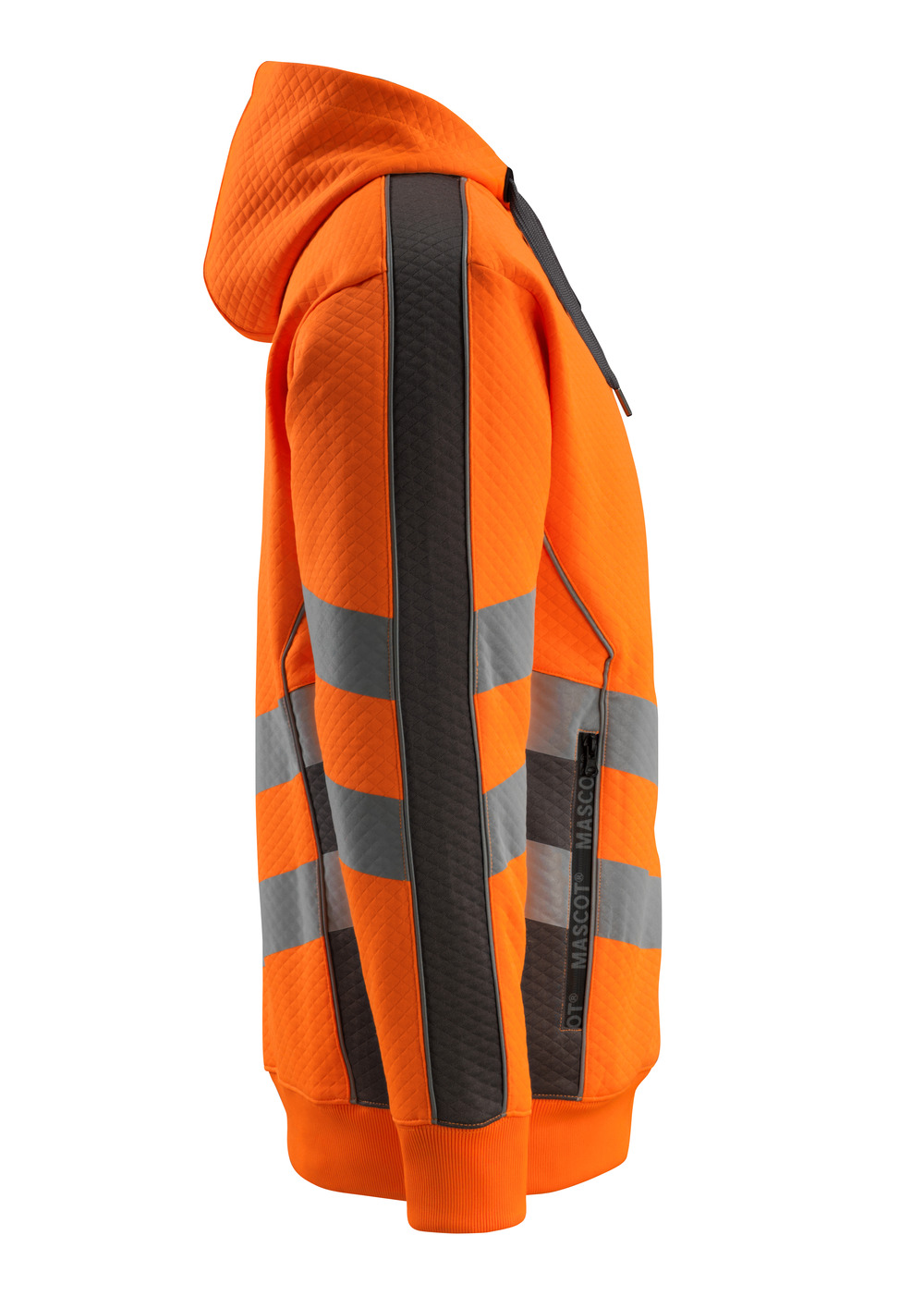 Kapuzenpullover mit Reißverschluss SAFE SUPREME Hi-vis Orange/Dunkelanthrazit 4XL