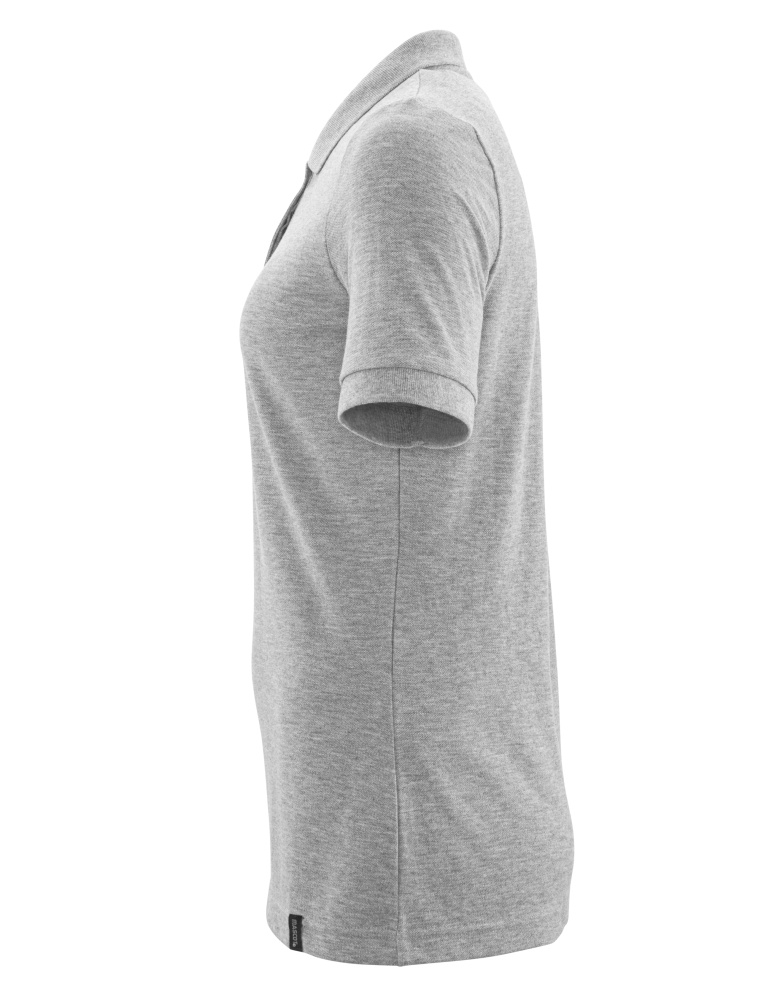 Damen-Passform Polo-Shirt CROSSOVER Grau-meliert 2XLONE