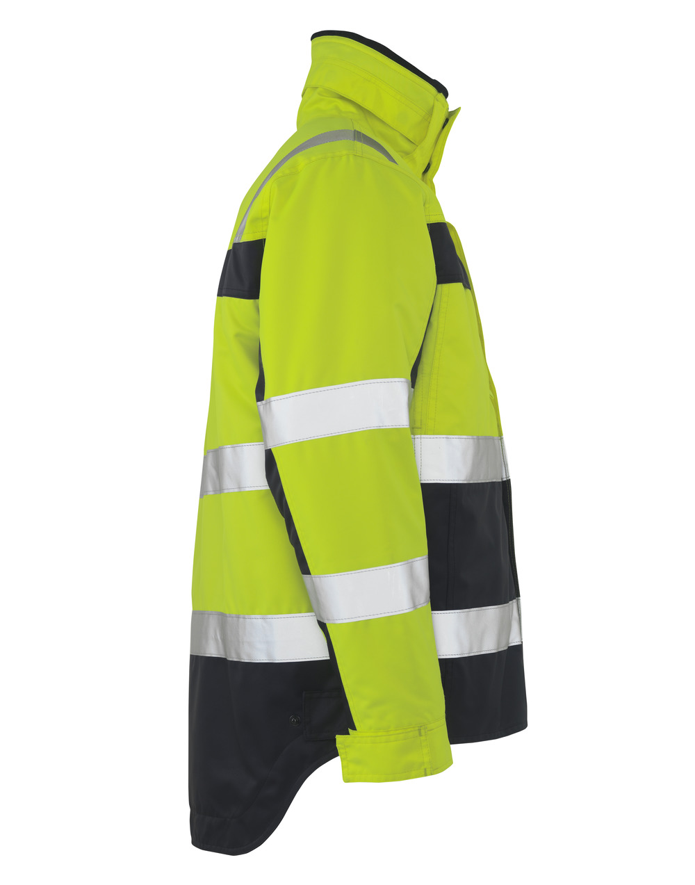 Winterjacke SAFE COMPETE Hi-vis Gelb/Marine 2XL