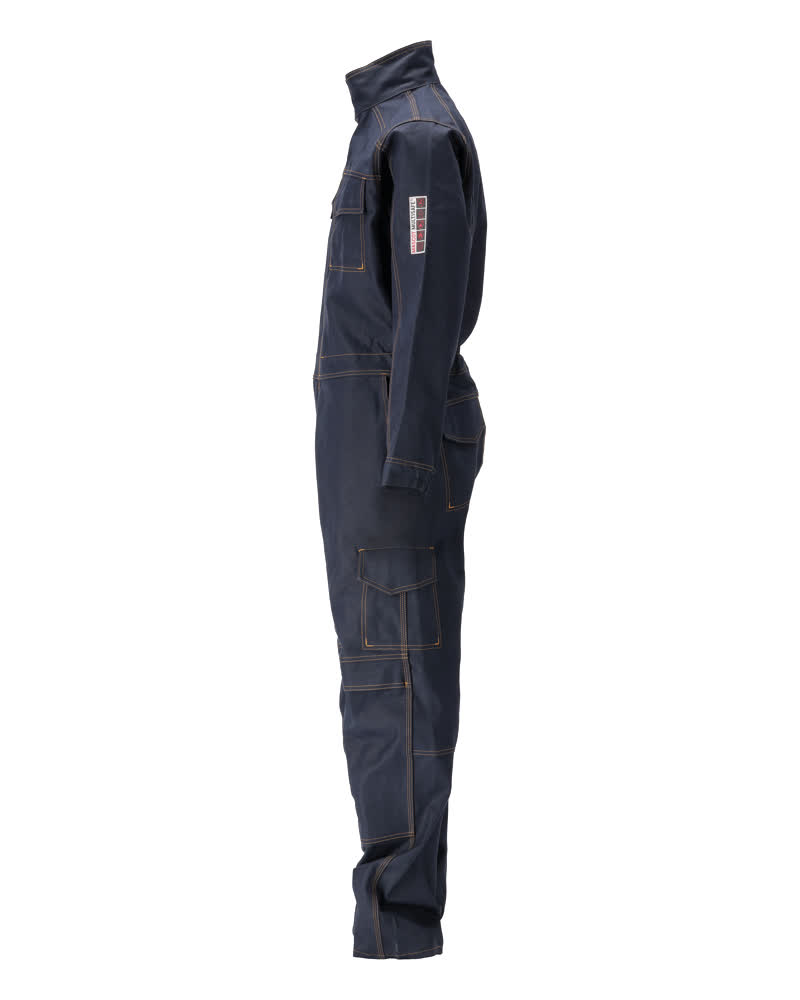 Overall mit Knietaschen MULTISAFE Schwarzblau 82C54