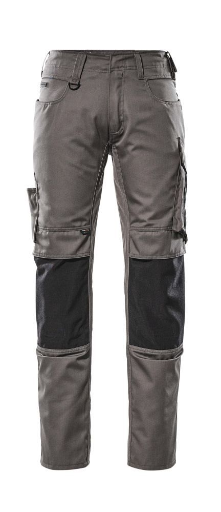 Hose mit Knietaschen UNIQUE Anthrazit/Schwarz 82C48