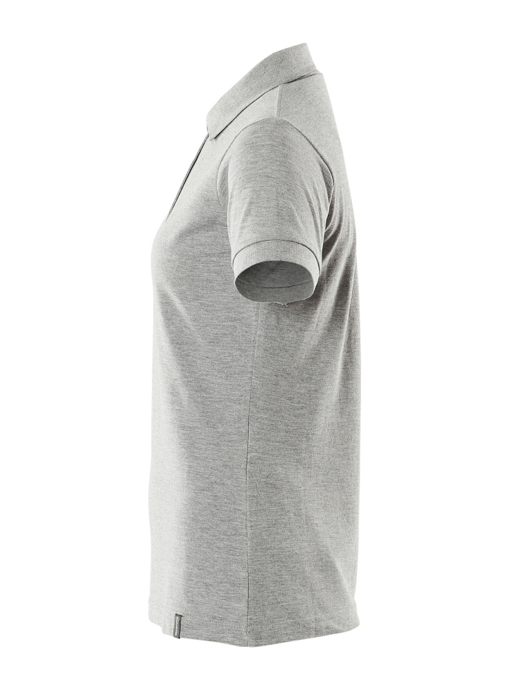 Damen-Passform Polo-Shirt CROSSOVER Grau-meliert 3XLONE