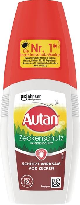 Zeckenschutz AUTAN 100 ml Pumpsprüher SC JOHNSON