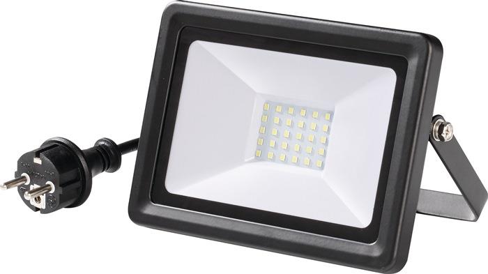 LED-Strahler 2 m H05RN-F 3x1 mm² IP65 PROMAT 30 W 2200 lm 30 kWh/1000h