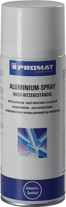 Aluminiumspray bis +500 °C hellsilber, glänzend 400 ml Spraydose PROMAT CHEMICALS