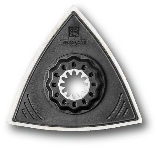 Filzpolierplatte Dreieck ungelocht Starlock 2 St./Pack FEIN