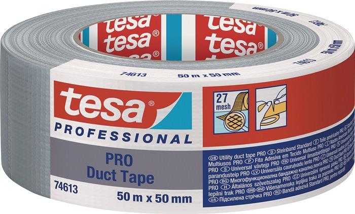 Gewebeband Duct Tape PRO 74613 Länge 50 m Breite 50 mm mattsilber