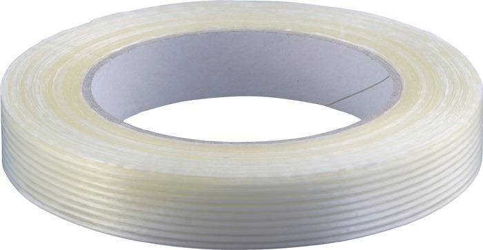 Filamentband farblos Rolle 19 mm