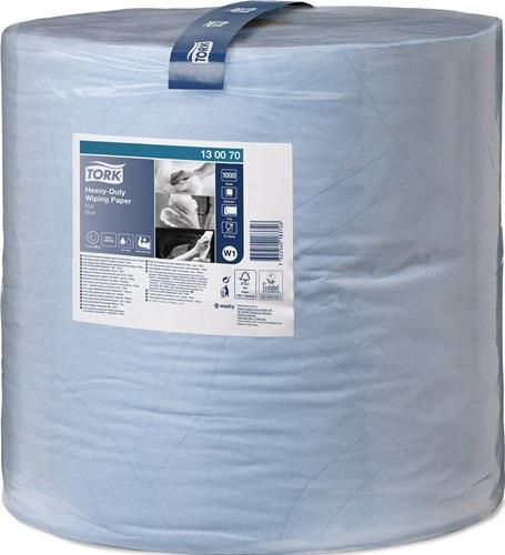 Putztuch TORK 130070 L.ca.340 mxB.ca.369mm blau 2-lagig,geprägt Rl.TORK