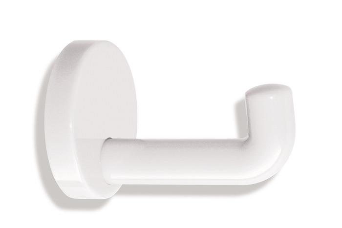 Einzelhaken 477.90B030 einfach Ausladung 100 mm Ø 70 mm 90 tiefschwarz matt