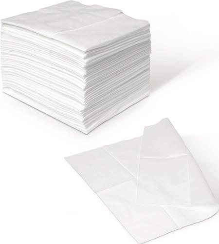 Tü.Multitex® 1-lagig,o.Prägung weiß L.ca.380 mmxB.ca.340mm 10x40St.=400