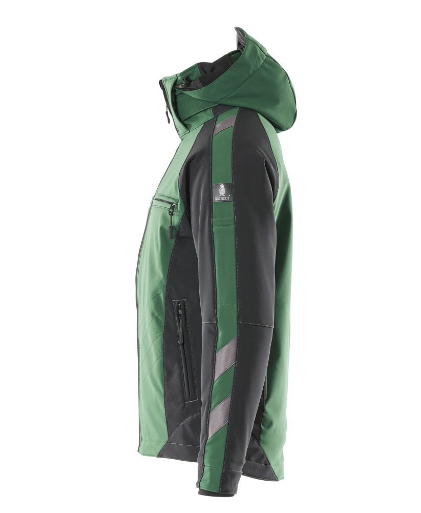 Winterjacke UNIQUE Grün/Schwarz L