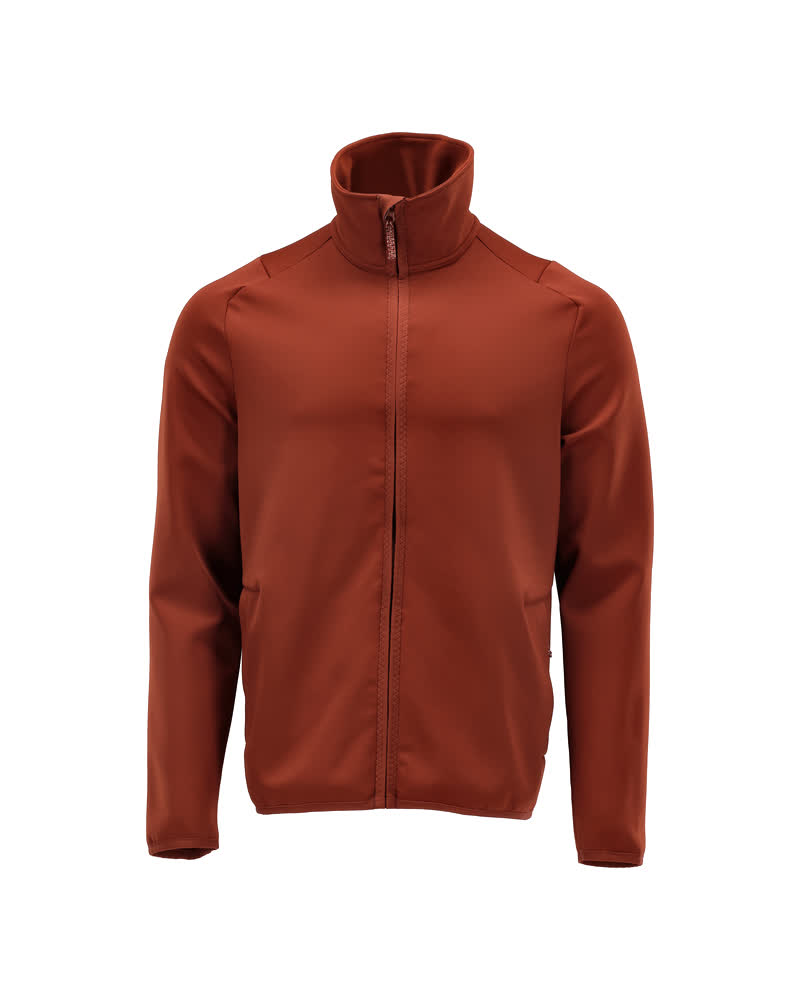 Fleecejacke CUSTOMIZED Herbstrot S