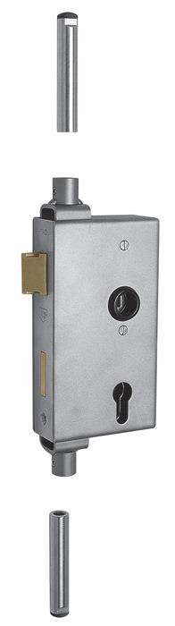 Schlosskasten 140UMV DIN links / rechts Maß A40xB94xC173 mm Dornmaß 60 mm AMF