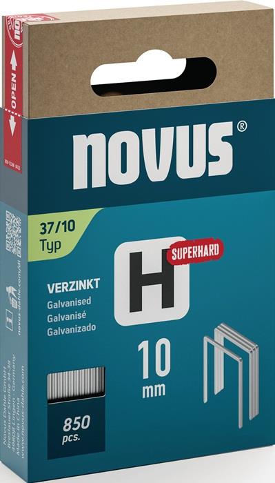 Feindrahtklammer H Typ 37 Klammerbreite 10,6 mm superhart 10 mm 850 St.