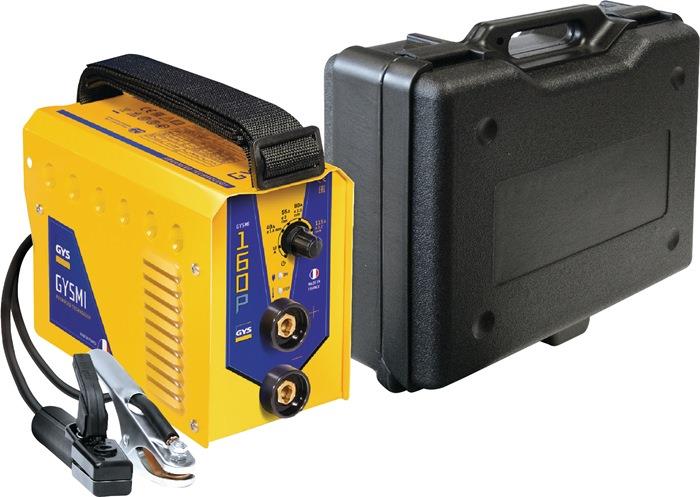 Elektrodenschweißgerät GYSMI 160P mit Zubehör 10-160 A GYS