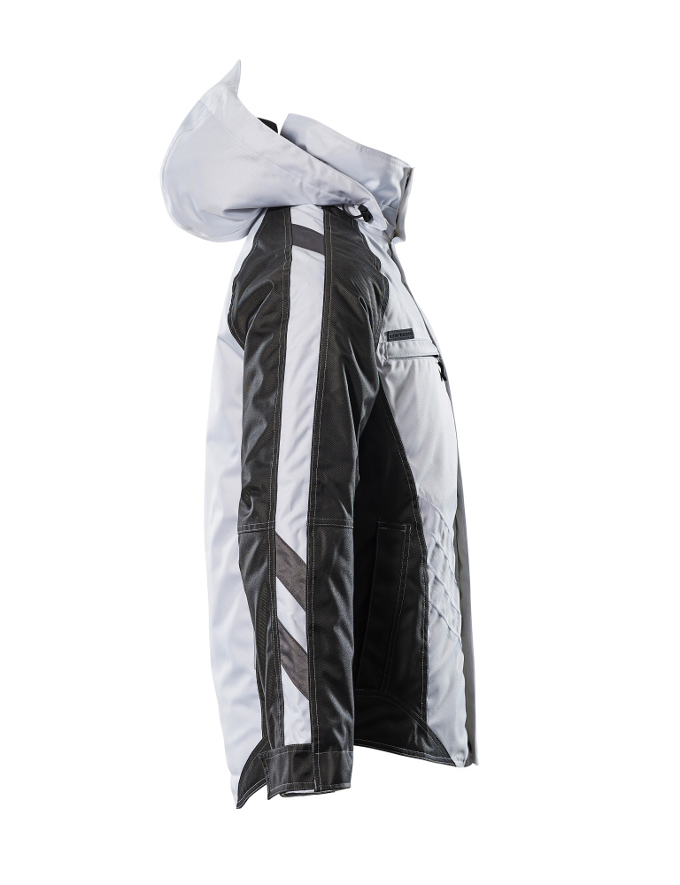 Winterjacke UNIQUE Weiß/Dunkelanthrazit L