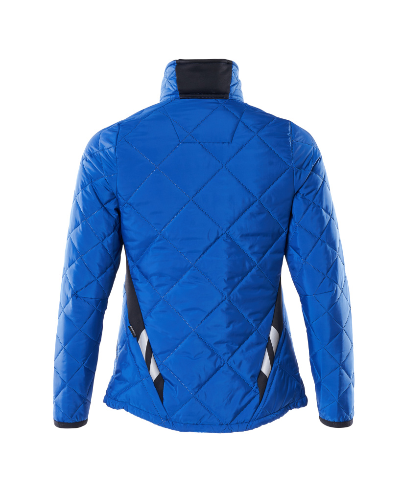 Damen-Passform Thermojacke ACCELERATE Azurblau/Schwarzblau 5XL