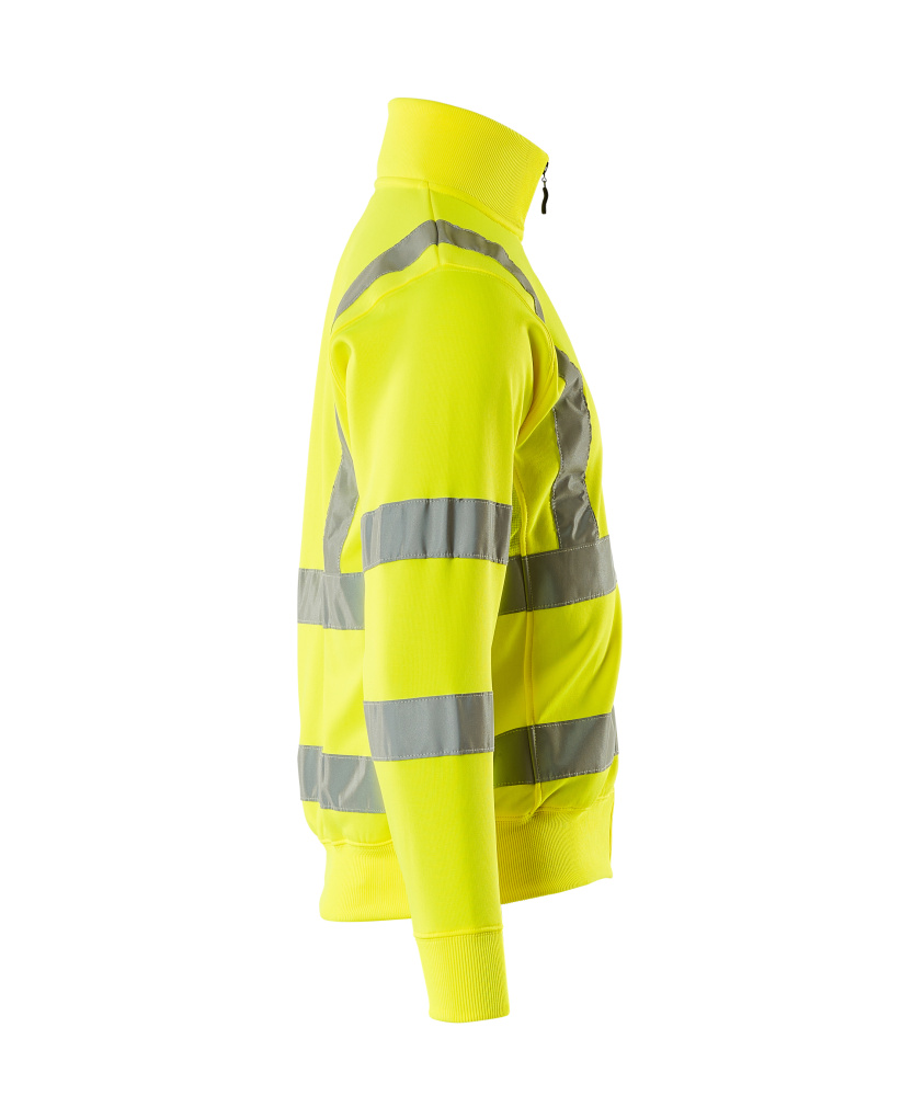 Sweatshirt mit Reißverschluss SAFE CLASSIC Hi-vis Gelb 3XL