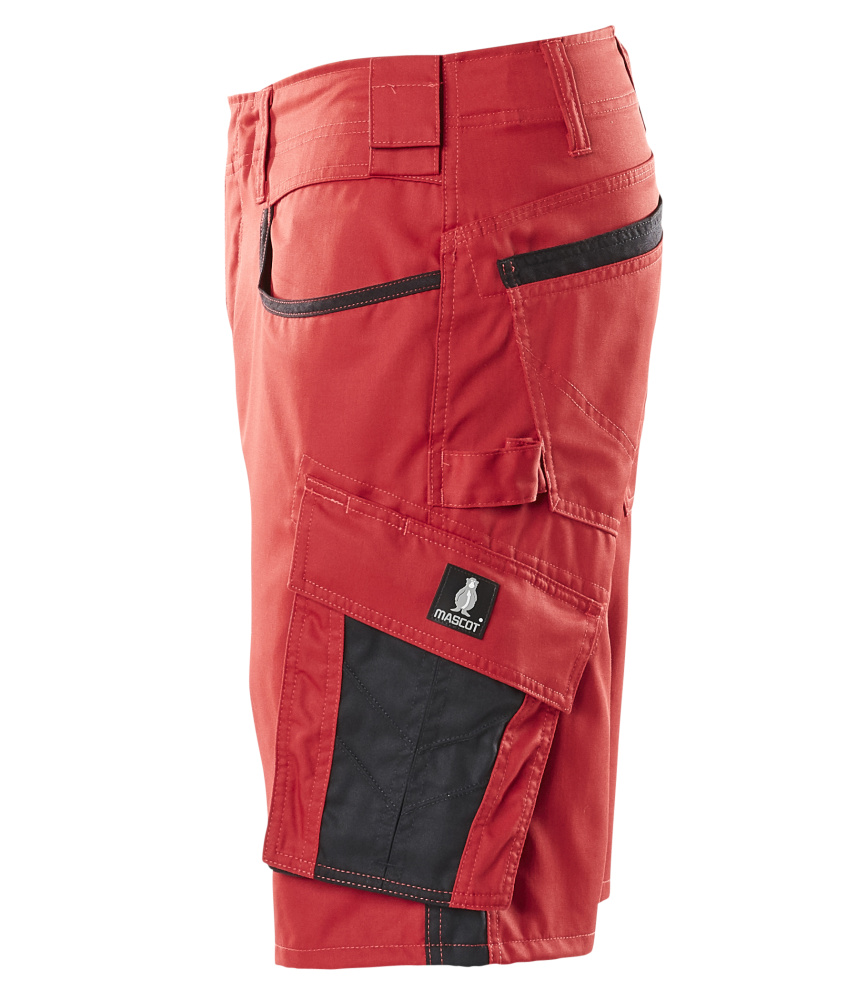Shorts UNIQUE Rot/Schwarz C45
