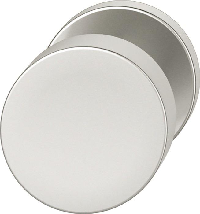 Türknopf 23 0829 03400 Aufnahme M12 gerade Aluminium F1 / naturfarbig 0105