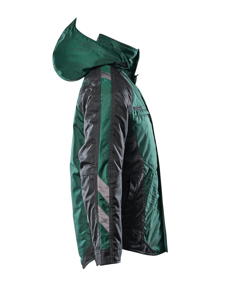 Winterjacke UNIQUE Grün/Schwarz L