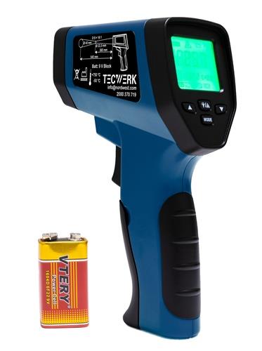 Infrarotthermometer -50 b.ca.750GradC ±2GradC TECWERK