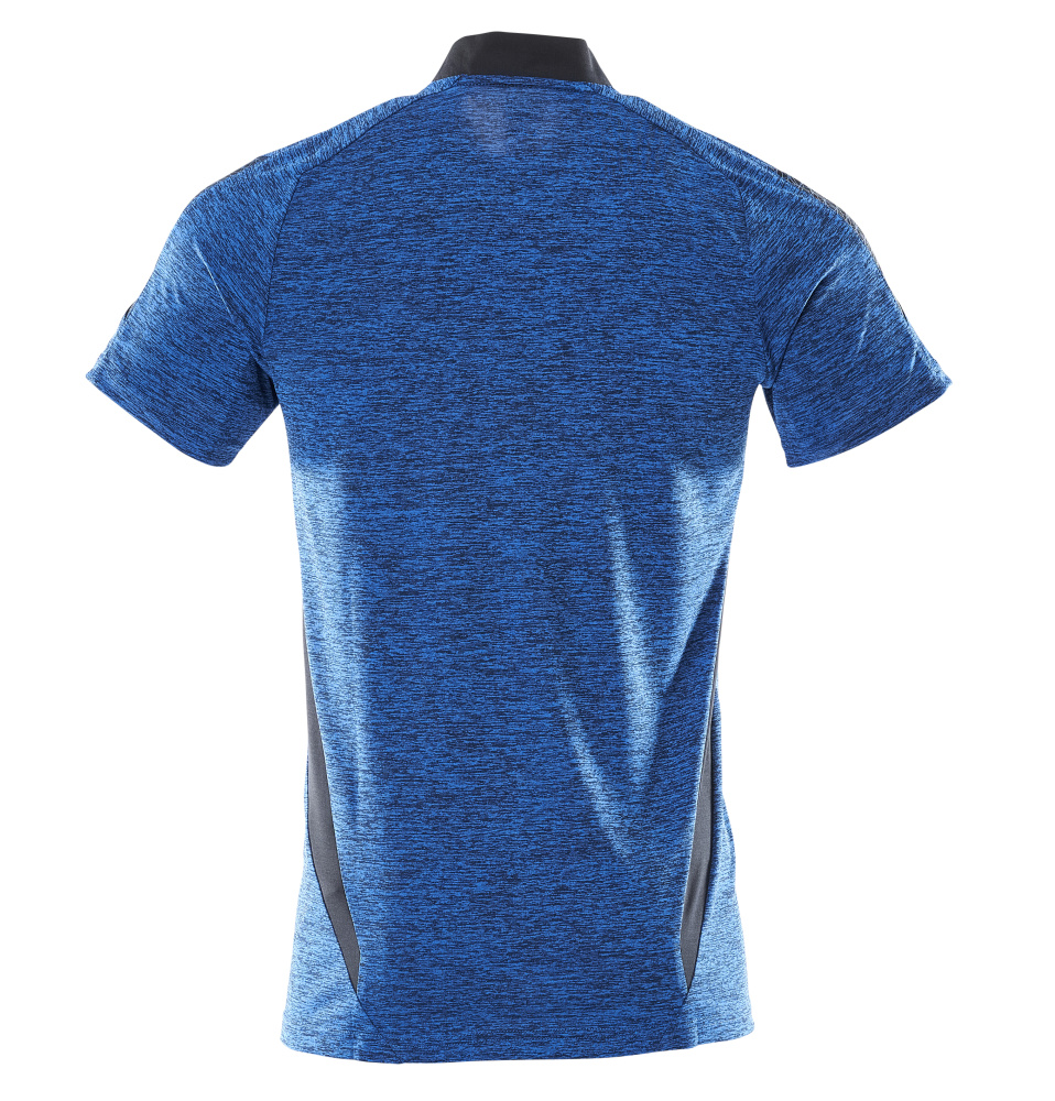 Polo-Shirt ACCELERATE Azurblau/Schwarzblau 5XLONE