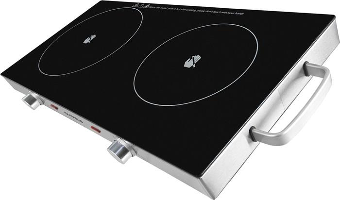 Glaskeramik Doppel‐Kochplatte COOK 4010 1800 W1000 W stufenlos GUTFELS