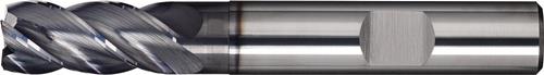 Schaftfräser DIN 6527L INOX HPC D.10mm VHM TiAlN HB Z.4 lang TECWERK