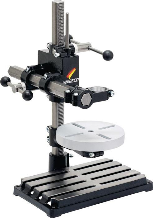 Bohr-/Fräswerk Gesamthöhe 500 mm horizontal 175 mmvertikal 250 mm Rundtisch WABECO