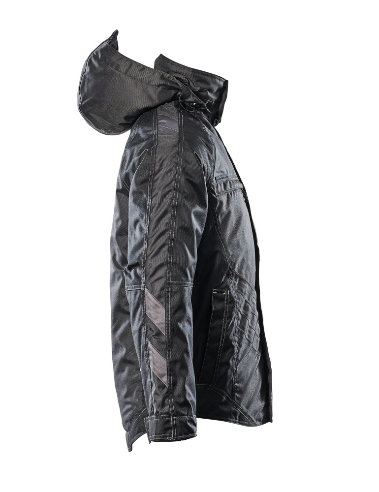 Winterjacke UNIQUE Dunkelanthrazit/Schwarz L