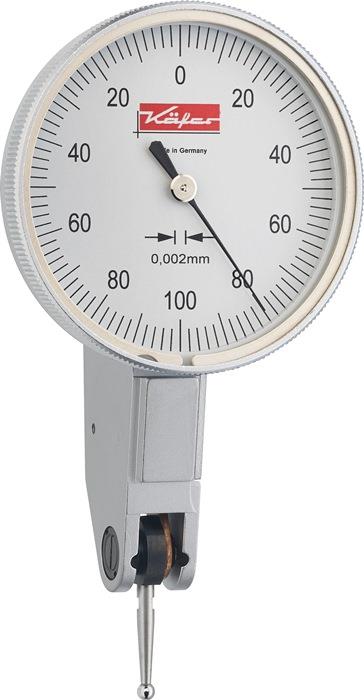 Fühlhebelmessgerät 0,2 mm 0,002 mm 0-100-0 11,8 mm 40 mm K 46