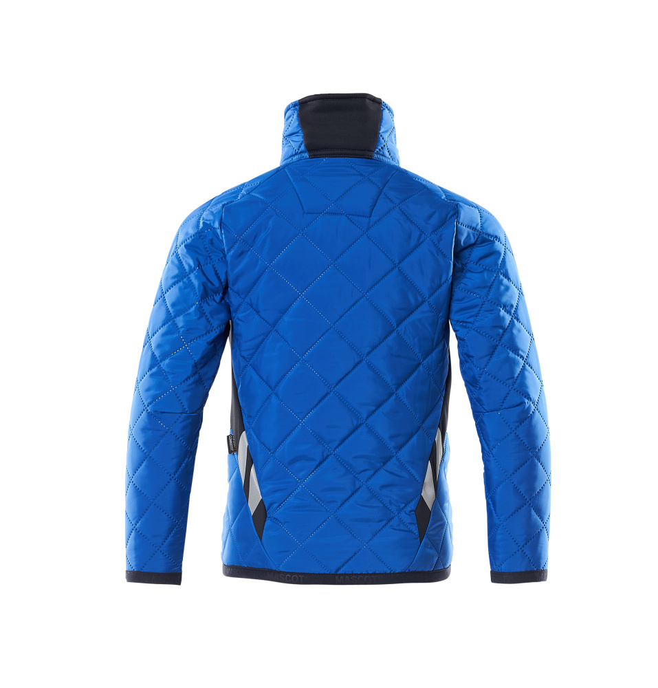 Thermojacke für Kinder ACCELERATE Azurblau/Schwarzblau 104