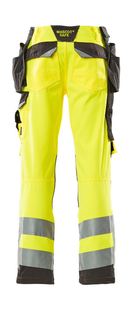 Hose mit Hängetaschen SAFE SUPREME Hi-vis Gelb/Dunkelanthrazit 76C51