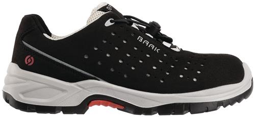 Sicherheitsschuh Henk Gr.40 N schwarz/grau Mikrofaser S1P SRC ESD EN20345 Baak