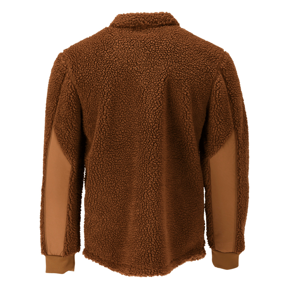 Faserpelz Hemd CUSTOMIZED Nussbraun XL