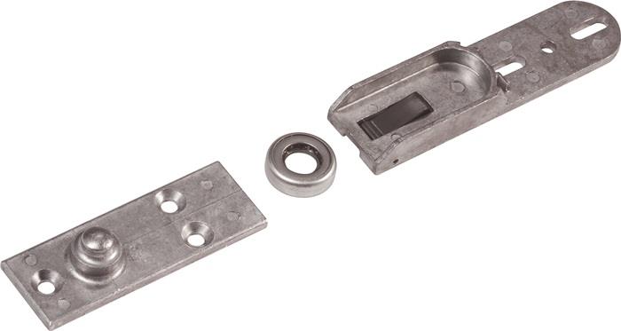 Bodenlager 8552 für Pendeltüren, Stirnmontage 27 mm Höhe DORMAKABA