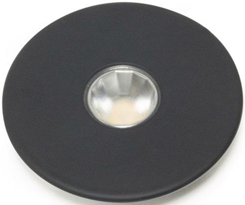 Einbauleuchte Superlight Emotion 12 V 2,9 W Rahmenfarbe Schwarz L&S