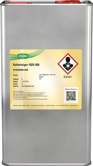 Kaltreiniger geruchsneutral KLUTHE