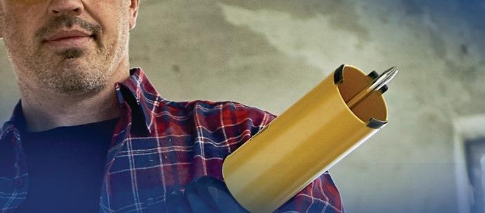 Lochsäge Concrete Light Dry Long Click & Drill Beton 114 mm