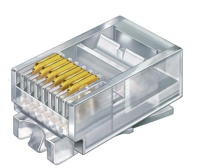 Crimpzange für Westernstecker Länge 190 mm KNIPEX