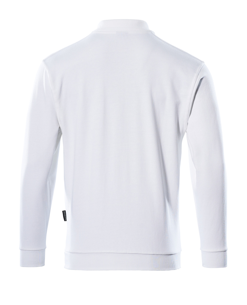 Polo-Sweatshirt CROSSOVER Weiß L