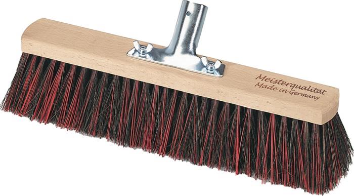 Besen m.Metallstielhalter Flachholz StielhalterØ 28 mm 400 mm