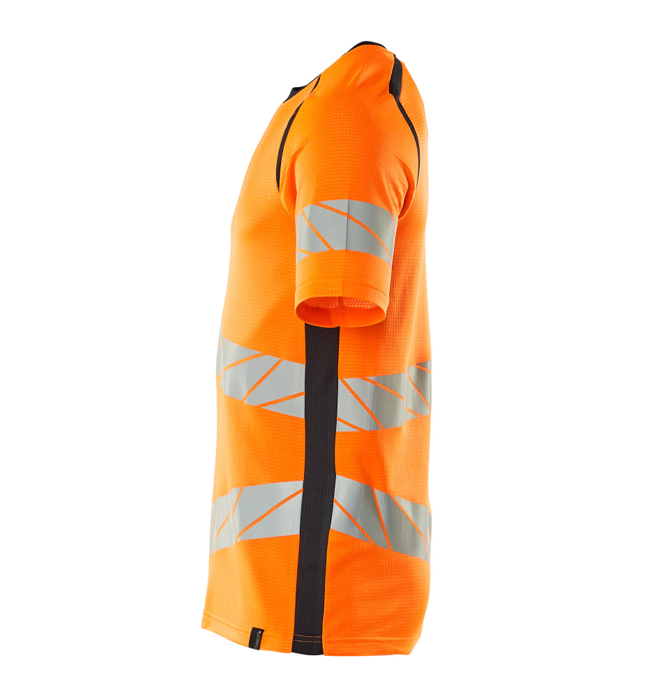 T-Shirt ACCELERATE SAFE Hi-vis Orange/Schwarzblau 4XLONE