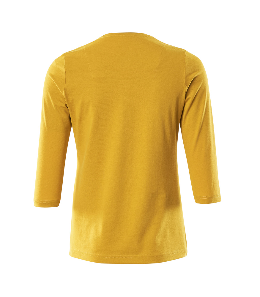 Damen-Passform T-Shirt CROSSOVER Currygelb 3XLONE