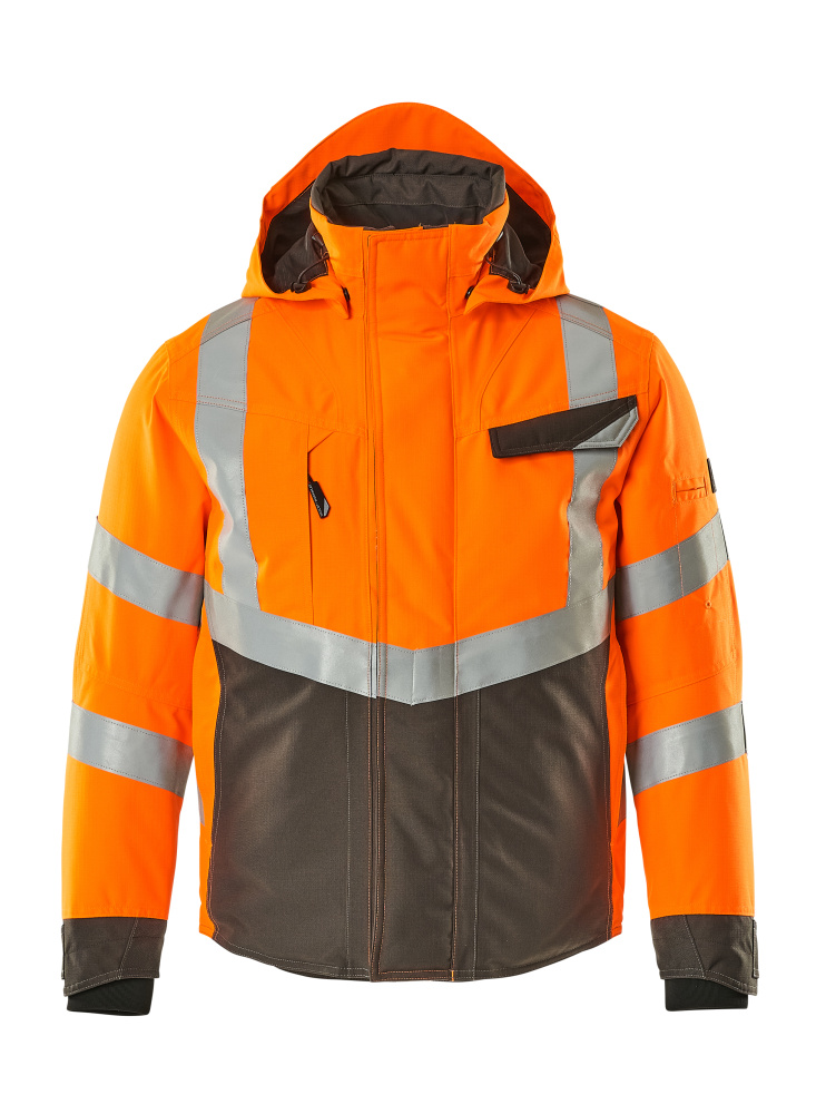 Winterjacke SAFE SUPREME Hi-vis Orange/Dunkelanthrazit 2XL