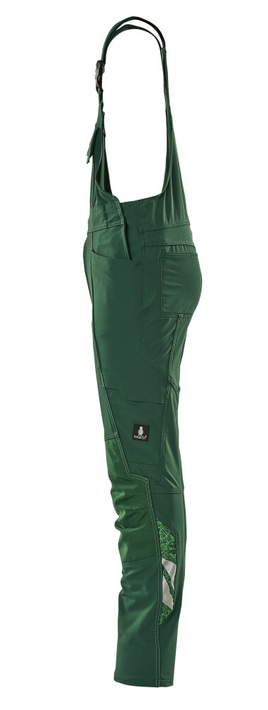 Latzhose für Kinder ACCELERATE Grün 128