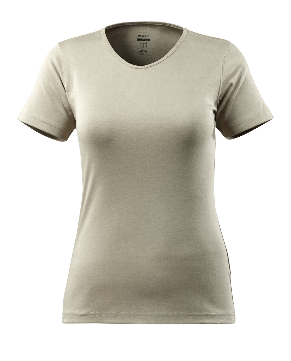 Damen-Passform T-Shirt CROSSOVER Hellkhaki S