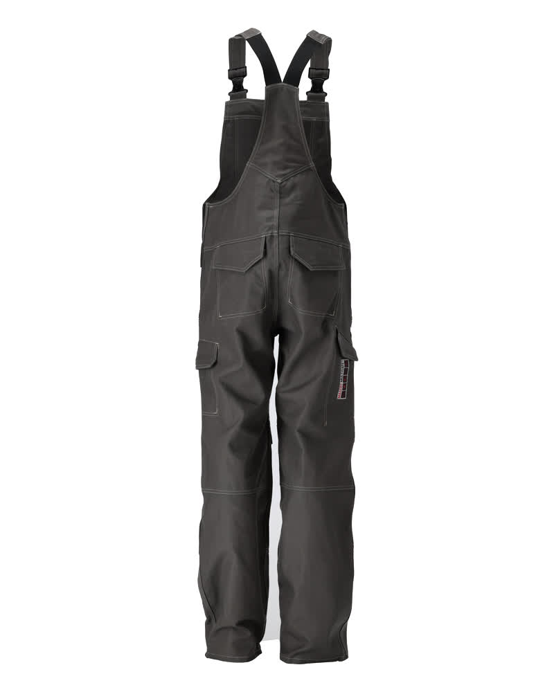Latzhose mit Knietaschen MULTISAFE Dunkelanthrazit 90C52